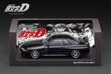 1:18 Initial D -- Nissan Skyline GT-R V-Spec II (BNR32) Black -- Ignition Model IG3544