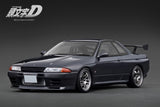 1:18 Initial D -- Nissan Skyline GT-R (BNR32) Gun Grey Metallic -- Ignition Model IG3545