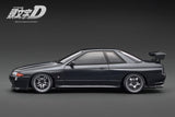 1:18 Initial D -- Nissan Skyline GT-R (BNR32) Gun Grey Metallic -- Ignition Model IG3545