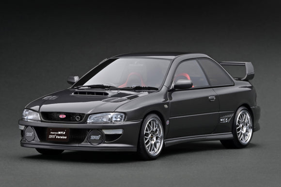 1:18 Subaru Impreza WRX Type R STI (GC8) - Gun Metallic -- Ignition Model IG3552