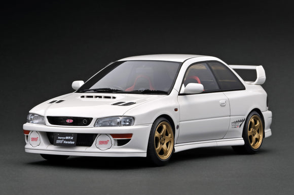 1:18 Subaru Impreza WRX Type R STI (GC8) -- White -- Ignition Model IG3553