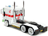 1:24 Optimus Prime Ecto-1 Truck -- Ghostbusters x Transformers -- JADA