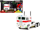 1:24 Optimus Prime Ecto-1 Truck -- Ghostbusters x Transformers -- JADA