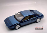 (Pre-Order) 1:18 Ferrari 308 Mondial 3.2 1985 -- Abu Dhabi Blue -- Tecnomodel