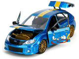 1:24 Sonic The Hedgehog w/2012 Subaru Impreza WRX STI -- JADA