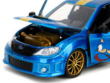 1:24 Sonic The Hedgehog w/2012 Subaru Impreza WRX STI -- JADA