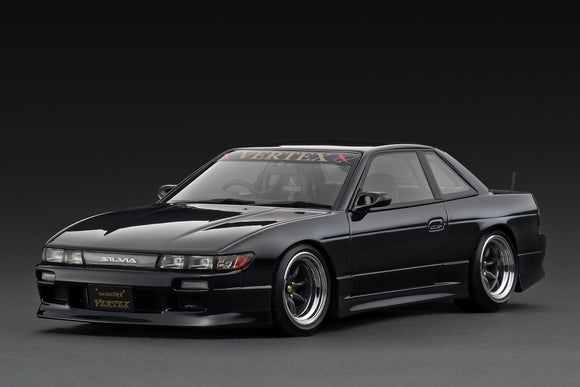 1:18 Nissan S13 Silvia VERTEX -- Black -- Ignition Model IG3588