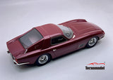 (Pre-Order) 1:18 Lamborghini 400 GT Monza -- Rosso Mugello (Dark Red) -- Tecnomodel