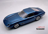 (Pre-Order) 1:18 Lamborghini 400 GT Monza -- Abu Dhabi Blue -- Tecnomodel
