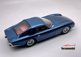 (Pre-Order) 1:18 Lamborghini 400 GT Monza -- Abu Dhabi Blue -- Tecnomodel