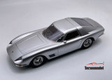 (Pre-Order) 1:18 Lamborghini 400 GT Monza -- Metallic Silver -- Tecnomodel