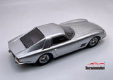 (Pre-Order) 1:18 Lamborghini 400 GT Monza -- Metallic Silver -- Tecnomodel