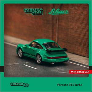 (Pre-Order) 1:64 Porsche 911 Turbo -- Green -- Tarmac Works