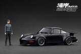 1:18 Porsche 964 Blackbird -- Wangan Midnight w/Figurine -- Ignition Model IG3593