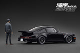 1:18 Porsche 964 Blackbird -- Wangan Midnight w/Figurine -- Ignition Model IG3593