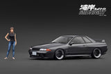 1:18 Nissan Skyline R32 GT-R - Grey -- Wangan Midnight w/Figurine -- Ignition IG3595