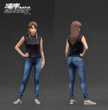 1:18 Nissan Skyline R32 GT-R - Grey -- Wangan Midnight w/Figurine -- Ignition IG3595