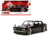 1:24 1973 Datsun 510 -- Black -- JADA: JDM Tuners
