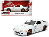1:24 1985 Mazda RX7 (FC) -- White -- JADA: JDM Tuners