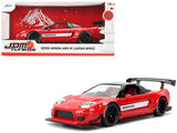 1:24 2002 Honda NSX-R -- "Bridgestone" Red / Black / White -- JADA: JDM Tuners