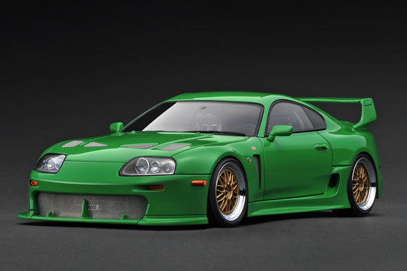 1:18 Toyota Supra (A80) TRD 3000GT -- Green -- Ignition Model IG3603