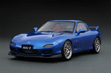 (Pre-Order) 1:18 Mazda RX-7 (FD3S) Spirit R Type A -- Blue Metallic -- Ignition Model IG3607