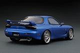 (Pre-Order) 1:18 Mazda RX-7 (FD3S) Spirit R Type A -- Blue Metallic -- Ignition Model IG3607