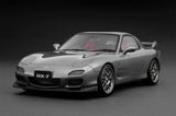 (Pre-Order) 1:18 Mazda RX-7 (FD3S) Spirit R Type A -- Grey Metallic -- Ignition Model IG3608