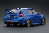 (Pre-Order) 1:18 Subaru Impreza (CBA-VAB) STI -- Blue Metallic -- Ignition Model IG3609