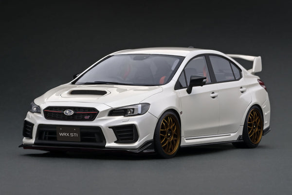 1:18 Subaru Impreza (CBA-VAB) STI -- Pearl White -- Ignition Model IG3