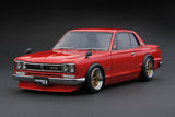 (Pre-Order) 1:18 Nissan Skyline 2000 GT-R (KPGC10) -- Red -- Ignition Model IG3616