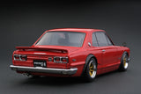 (Pre-Order) 1:18 Nissan Skyline 2000 GT-R (KPGC10) -- Red -- Ignition Model IG3616