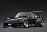 1:18 RWB 997 GT3 (Porsche 911) -- "Dark Star" Black -- Ignition Model IG3625