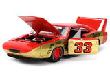 1:24 1969 Dodge Charger Daytona -- #33 Red/Gold -- JADA: Big Time Muscle