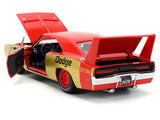 1:24 1969 Dodge Charger Daytona -- #33 Red/Gold -- JADA: Big Time Muscle