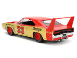 1:24 1969 Dodge Charger Daytona -- #33 Red/Gold -- JADA: Big Time Muscle