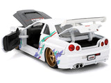 1:24 2002 Nissan Skyline GTR R34 -- HKS White -- JADA: JDM Tuners