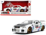 1:24 2002 Nissan Skyline GTR R34 -- HKS White -- JADA: JDM Tuners