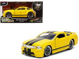 1:32 2006 Ford Mustang GT Yellow -- JADA: Fast & Furious 25th Anniversary
