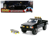 1:24 1985 Toyota SR5 Pickup w/Marty's Skateboard -- Back to the Future -- JADA