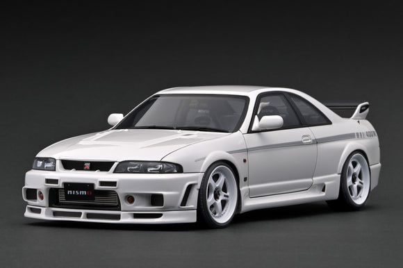 1:18 NISMO 400R - Nissan Skyline R33 GTR -- White -- Ignition Model IG3653