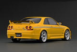 (Pre-Order) 1:18 NISMO 400R (BCNR33) -- Yellow -- Ignition Model IG3658