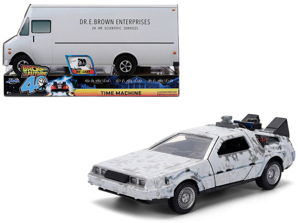 1:32 Back to the Future - DeLorean Time Machine -- SDCC Exclusive Truck -- JADA