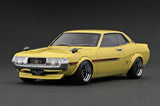 (Pre-Order) 1:18 Toyota Celica 1600GTV (TA22) -- Yellow -- Ignition Model IG3688