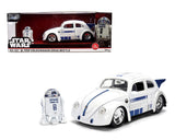 1:24 R2-D2 w/1959 Volkswagen VW Drag Beetle -- JADA: Star Wars