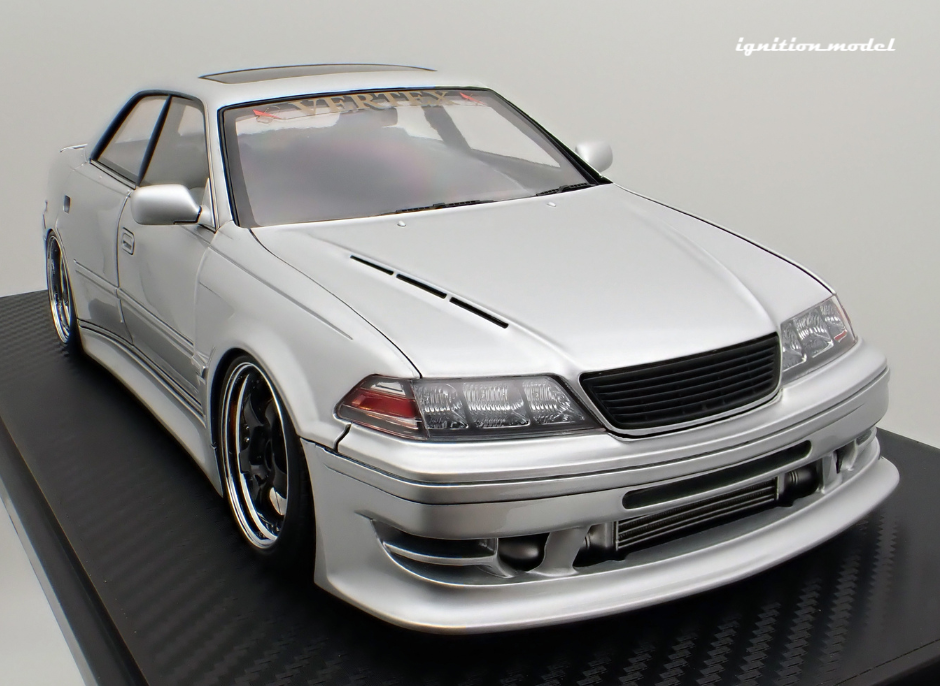 ミニカー IG3578 1/18 VERTEX JZX100 MARK-II Silver Ignition Model 1:18 VERTEX JZX100 MARK-II White IG3576