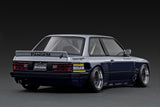 1:18 BMW M3 E30 PANDEM -- Silver/Blue -- Ignition Model IG3717