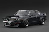 1:18 Mazda RX3 Savanna (S124A) Semi Works -- Black -- Ignition Model IG3728