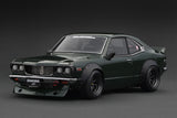 1:18 Mazda RX3 Savanna (S124A) Semi Works -- Green -- Ignition Model IG3729
