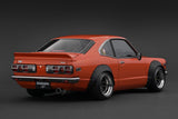 (Pre-Order) 1:18 Mazda RX3 Savanna (S124A) Semi Works -- Orange -- Ignition Model IG3731